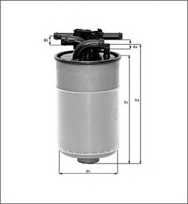 MAGNETI MARELLI 154098092940 -  Топливный фильтр